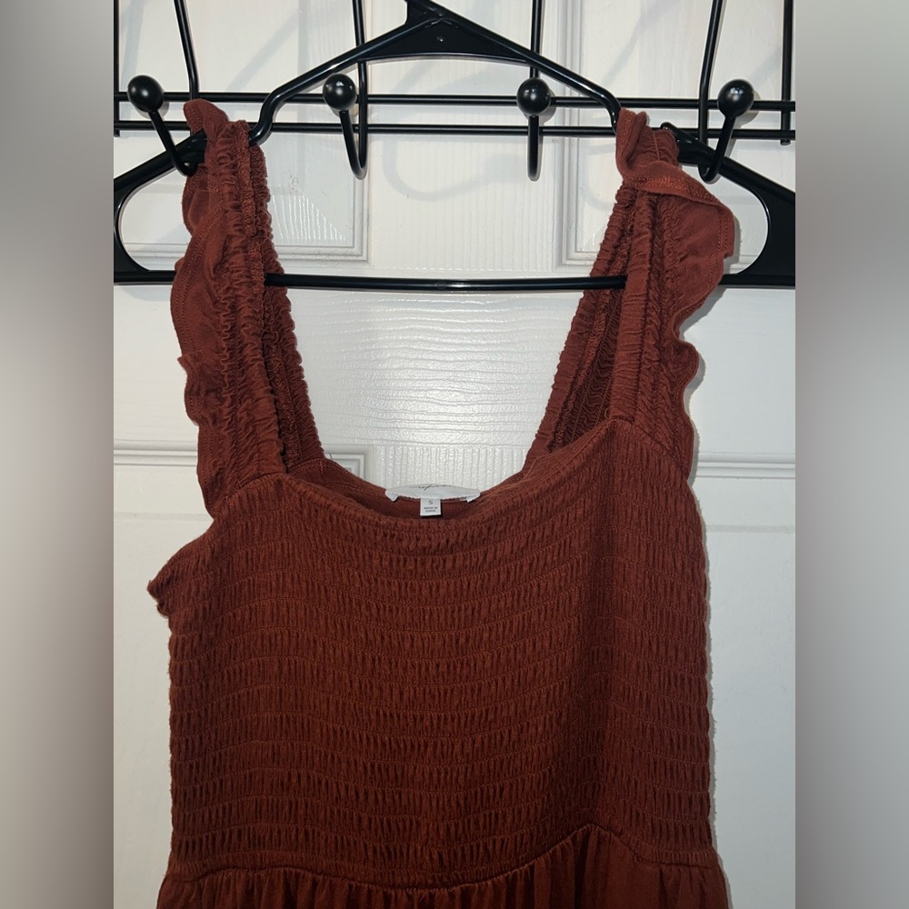 Soma - SOFT JERSEY Flutter Sleeve Maxi Bra Dress- Size S - Picture 2 of 6